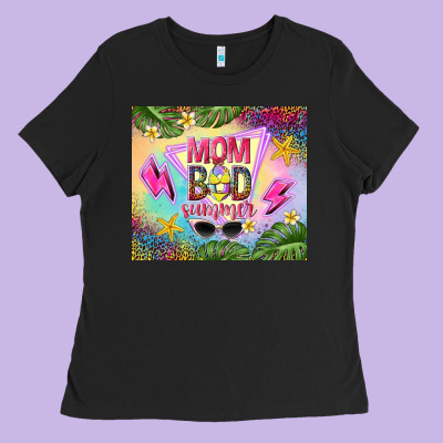 Mom Bod Summer Ladies Tee Designed By Tumblerdesignbyshophia