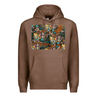 Chestnut easter pattern Premium Hoodie - CowhideDigitalArt