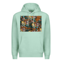 Seafoam easter pattern Premium Hoodie - CowhideDigitalArt