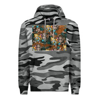 Slate Camo easter pattern Premium Hoodie - CowhideDigitalArt