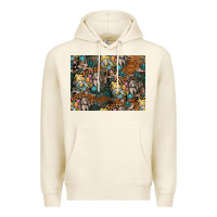 Tofu easter pattern Premium Hoodie - CowhideDigitalArt