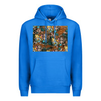 True Royal easter pattern Premium Hoodie - CowhideDigitalArt