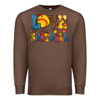 Chestnut love softball Premium Sweatshirt - AdoDesignShop