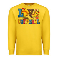 Lemon love softball Premium Sweatshirt - AdoDesignShop