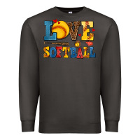 Smoke love softball Premium Sweatshirt - AdoDesignShop