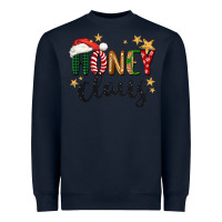 Navy honey claus christmas Heavyweight Sweatshirt - BarkalooDesign