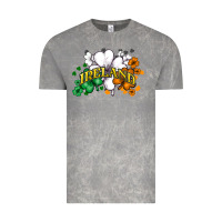 Cloud Rock St. Patrick's Ireland flag Vintage Tee - HowdyJamesFarm