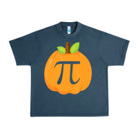 Midnight Navy funny halloween and thanksgiving pumpkin pi math  gifts Urban Heavy Tee - maiPhamDesign
