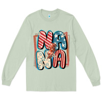 4th Of July Nana With Lightning Bolt Long Sleeve Tee | Teevron