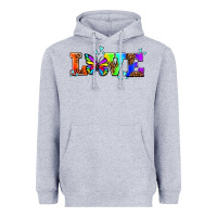 Heather Grey pride love butterflies Heavyweight Hoodie - AdoDesignShop