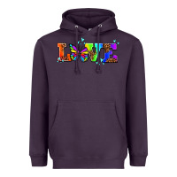 Plum pride love butterflies Heavyweight Hoodie - AdoDesignShop
