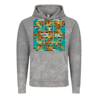 Cloud Rock western aztec leopard glitter seamless pattern Vintage Hoodie - FaDigitalArtStudio