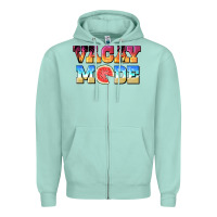 Seafoam vacay mode watermelon Zipper Hoodie - BarkalooDesign