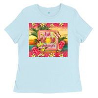 Baby Blue hot mom summer Ladies Tee - TumblerDesignByShophia