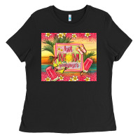 Black hot mom summer Ladies Tee - TumblerDesignByShophia