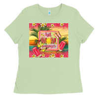 Matcha hot mom summer Ladies Tee - TumblerDesignByShophia