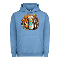 Pigment Pebble Blue thanksgiving coffee cup gemstone Urban Hoodie - JahusDesignShop