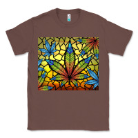 Chestnut stained glass weed Classic Tee - TumblerDesignByShophia