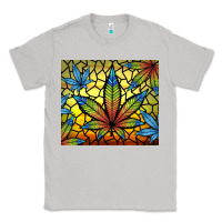 Moon Dust stained glass weed Classic Tee - TumblerDesignByShophia