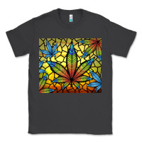 Smoke stained glass weed Classic Tee - TumblerDesignByShophia