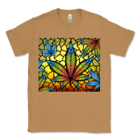 Toasted Coconut stained glass weed Classic Tee - TumblerDesignByShophia