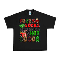 Black fuzzy socks flannel blankets and hot cocoa Urban Heavy Tee - OliviaCreatesArt