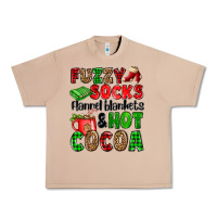 Burro fuzzy socks flannel blankets and hot cocoa Urban Heavy Tee - OliviaCreatesArt