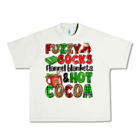 Pistachio fuzzy socks flannel blankets and hot cocoa Urban Heavy Tee - OliviaCreatesArt