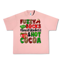 Salmon fuzzy socks flannel blankets and hot cocoa Urban Heavy Tee - OliviaCreatesArt