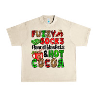 Sandshell fuzzy socks flannel blankets and hot cocoa Urban Heavy Tee - OliviaCreatesArt