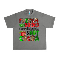 Tornado fuzzy socks flannel blankets and hot cocoa Urban Heavy Tee - OliviaCreatesArt