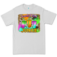 Dove Grey Loaded Tea Junkie Premium Tee - Jasminsmagicworld