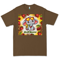 Cacao sweet summer cute elephant Premium Tee - TumblerDesignByShophia