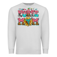 Dove Grey nurse mom Premium Sweatshirt - AdoDesignShop