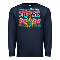 Navy nurse mom Premium Sweatshirt - AdoDesignShop