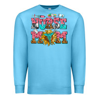 Ocean Blue nurse mom Premium Sweatshirt - AdoDesignShop