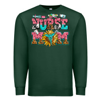 Sports Green nurse mom Premium Sweatshirt - AdoDesignShop