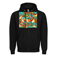 Black just peachy peach tumbler Zipper Hoodie - BarkalooDesign