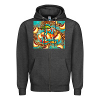 Charcoal Heather just peachy peach tumbler Zipper Hoodie - BarkalooDesign