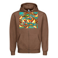 Chestnut just peachy peach tumbler Zipper Hoodie - BarkalooDesign