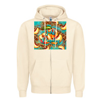 Sandshell just peachy peach tumbler Zipper Hoodie - BarkalooDesign