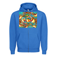 True Royal just peachy peach tumbler Zipper Hoodie - BarkalooDesign