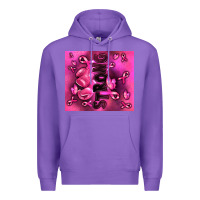 Purple strong breast cancer Premium Hoodie - RanaPortraitStore