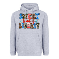 Heather Grey sweet land of liberty Heavyweight Hoodie - AdoDesignShop