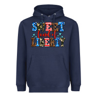 Navy sweet land of liberty Heavyweight Hoodie - AdoDesignShop