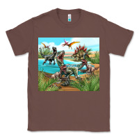 Chestnut dinosaurs Classic Tee - TumblerDesignByShophia