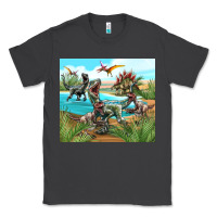 Smoke dinosaurs Classic Tee - TumblerDesignByShophia