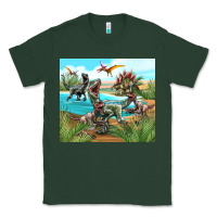 Sports Green dinosaurs Classic Tee - TumblerDesignByShophia