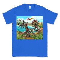 True Royal dinosaurs Classic Tee - TumblerDesignByShophia