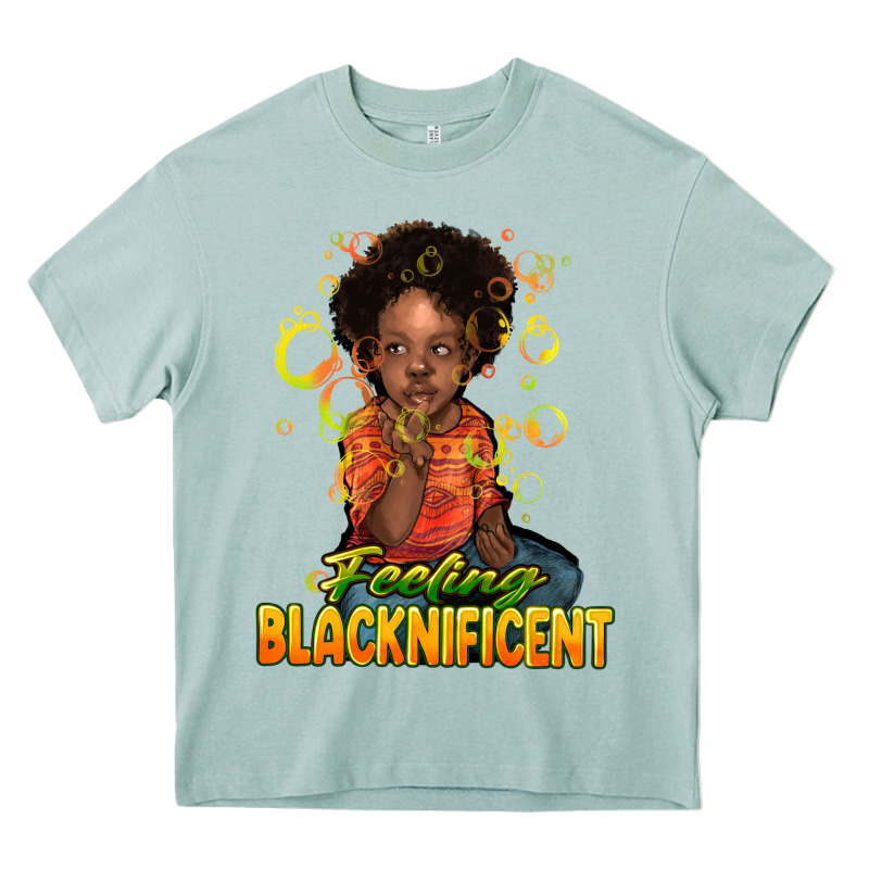 Feeling Blacknificent Heavy Core Tee by NancyCooperArtShop | Teevron